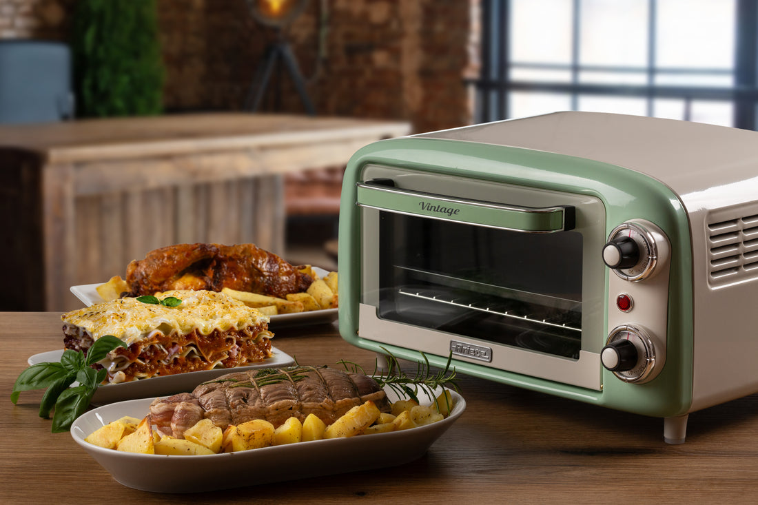 Ariete Vintage Electric Oven 10L 800W Compact Countertop Baker Toaster