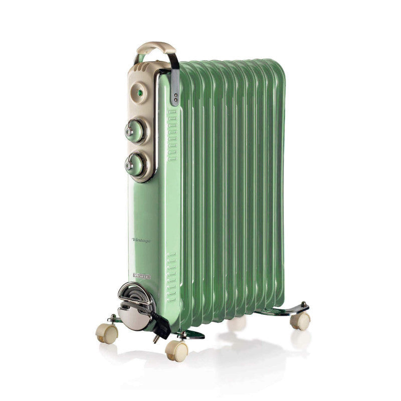 Ariete Vintage Oil Radiator 9 Fins 2000W Electric Heater Retro Design