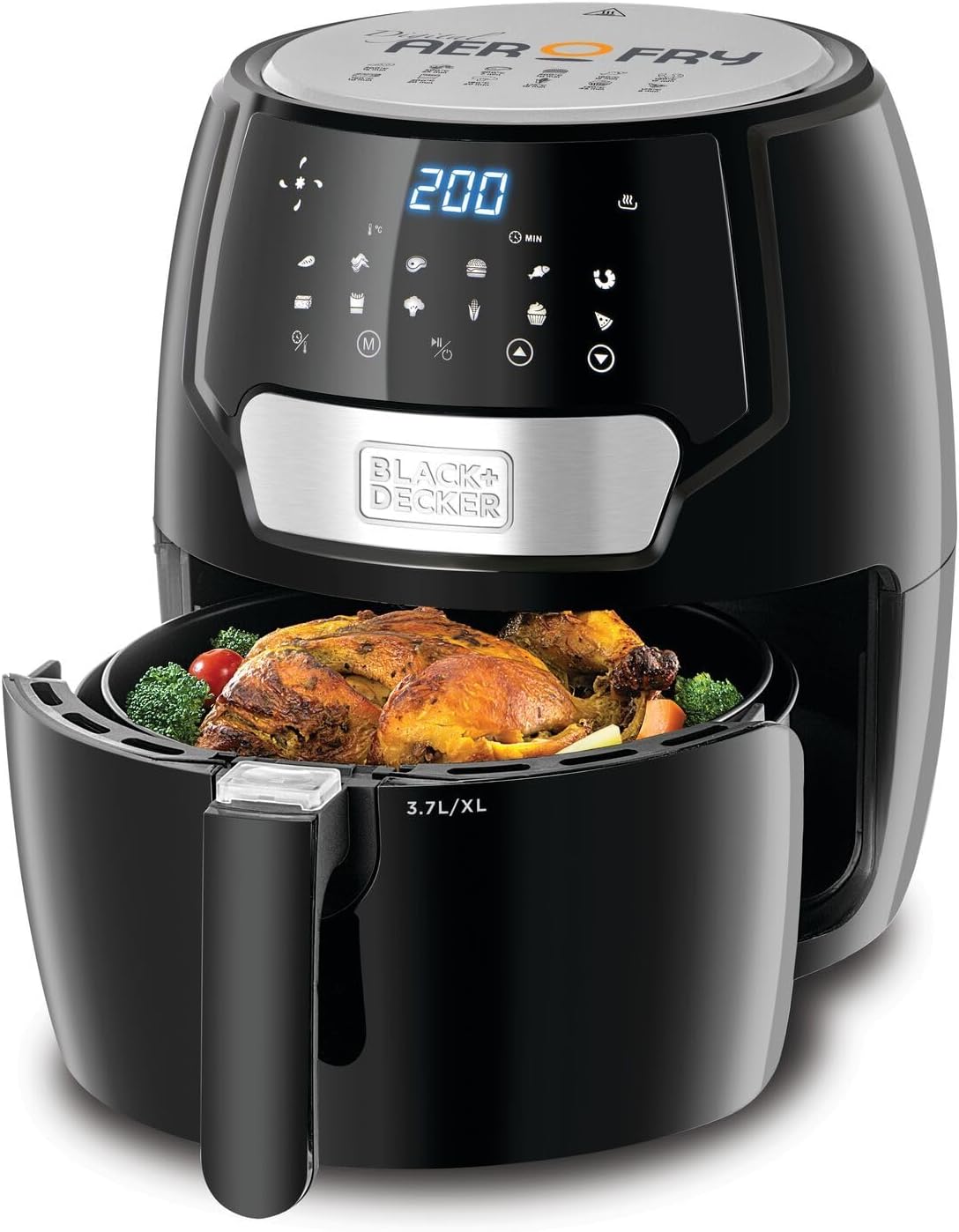 Black & Decker 4L 1500W Digital Air Fryer 13 Programs AF4037 B5