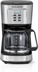 Black & Decker Coffee Maker 900W 12 Cup Programmable 1.5L Carafe DCM85