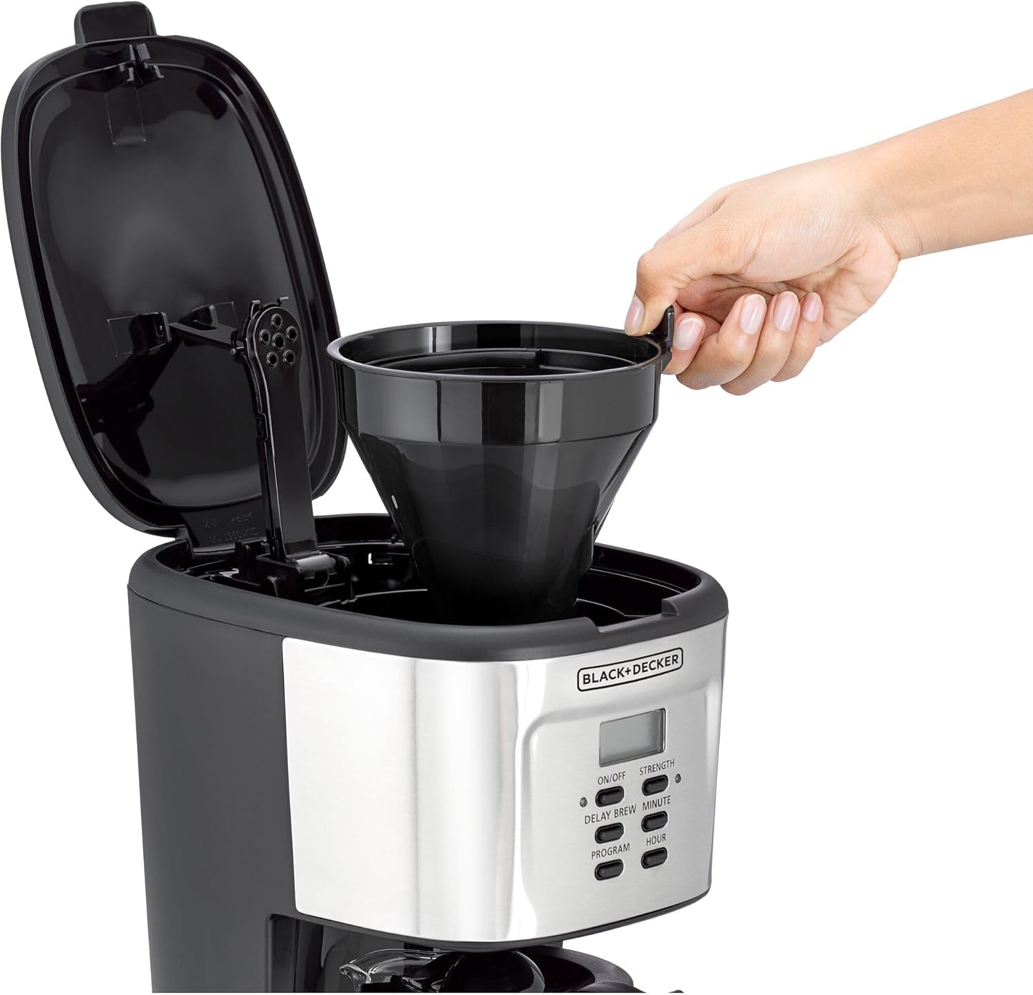 Black & Decker Coffee Maker 900W 12 Cup Programmable 1.5L Carafe DCM85
