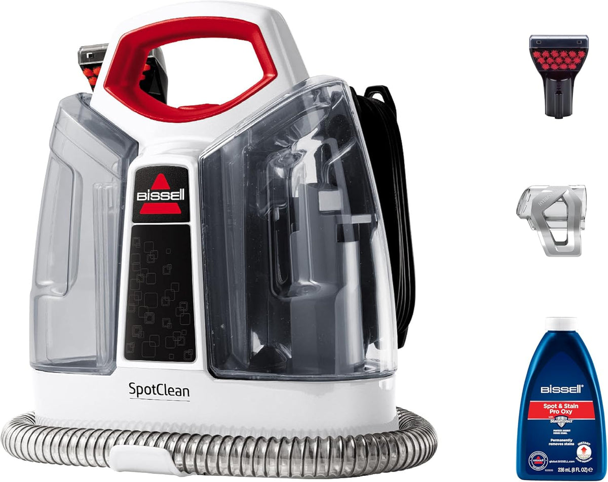 Bissell SpotClean 3698E Portable Carpet Upholstery Curtain Spot Stain Cleaner