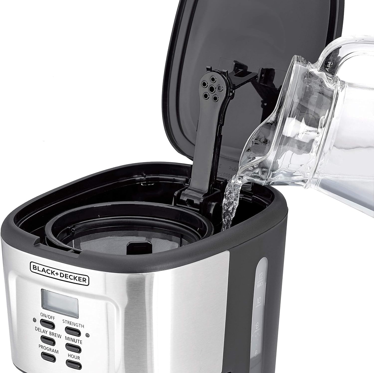 Black & Decker Coffee Maker 900W 12 Cup Programmable 1.5L Carafe DCM85