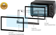 Black & Decker Electric Oven 55L 2000W Black