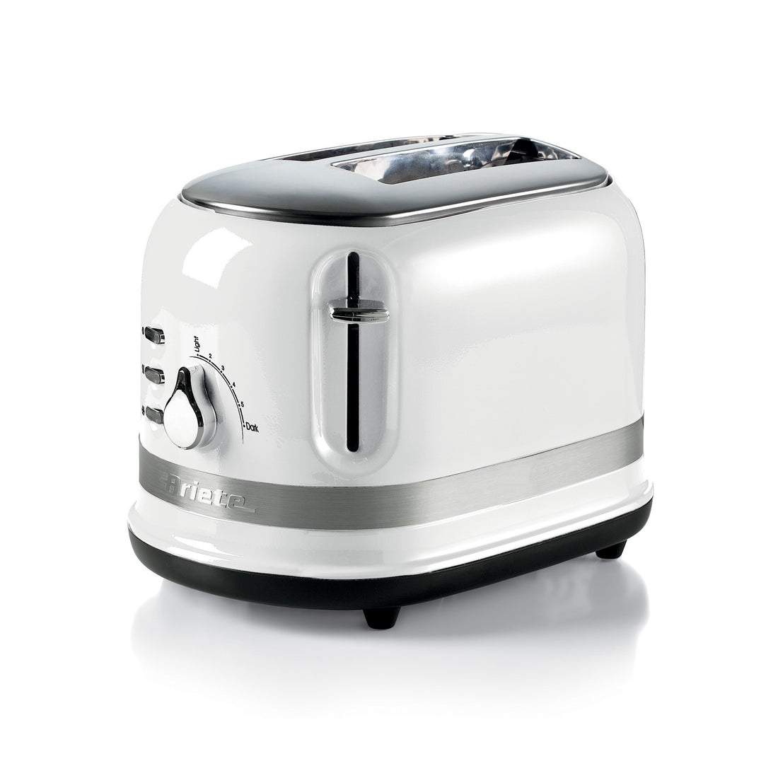Ariete Moderna Toaster 2-Slice 815W with Sandwich Tongs