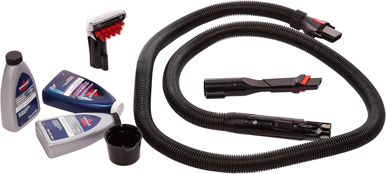 Bissell ProHeat 2X Revolution 1858E Upright Carpet Washer 800W Dual Brush Pet