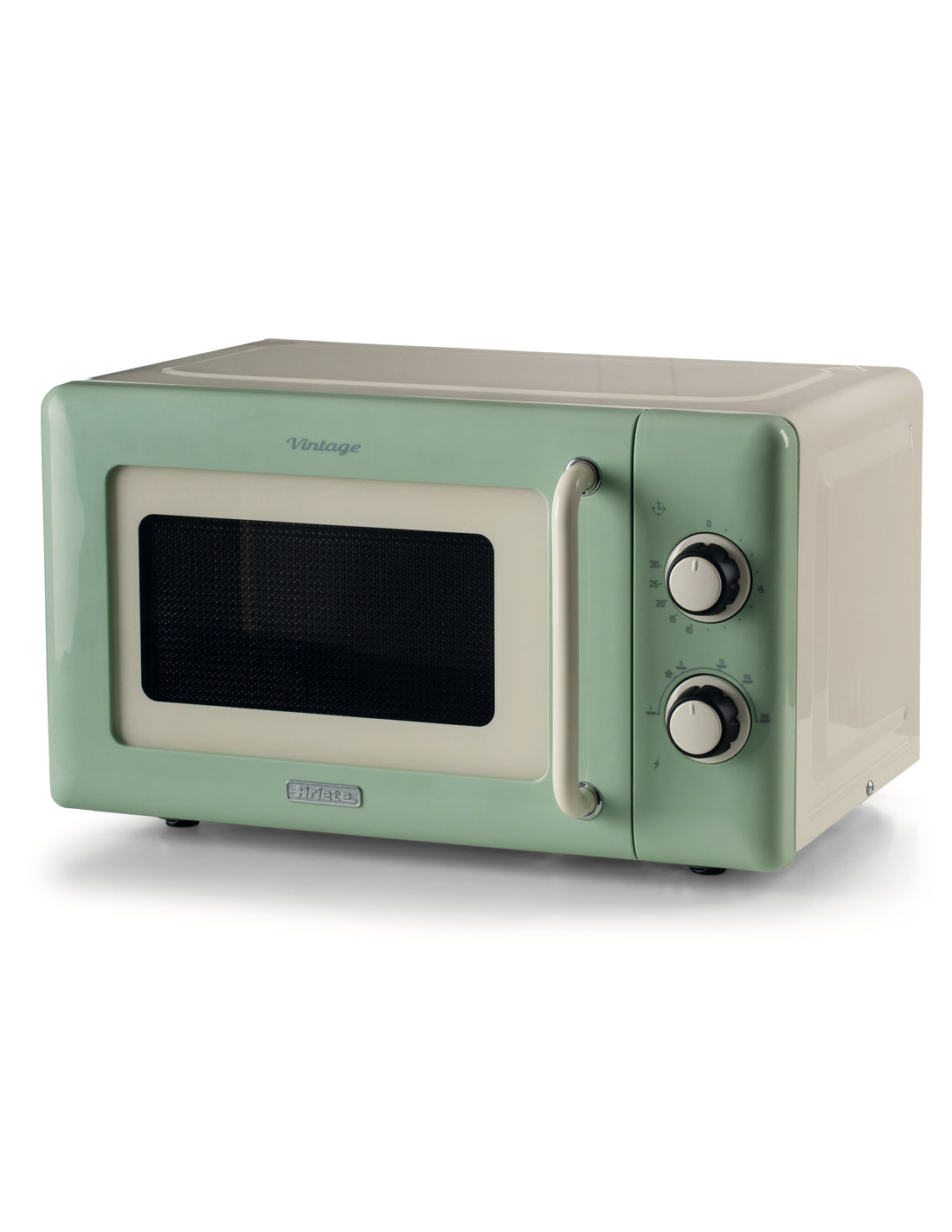Ariete Vintage Microwave 20L 800W Electric Oven Defrost Function Retro