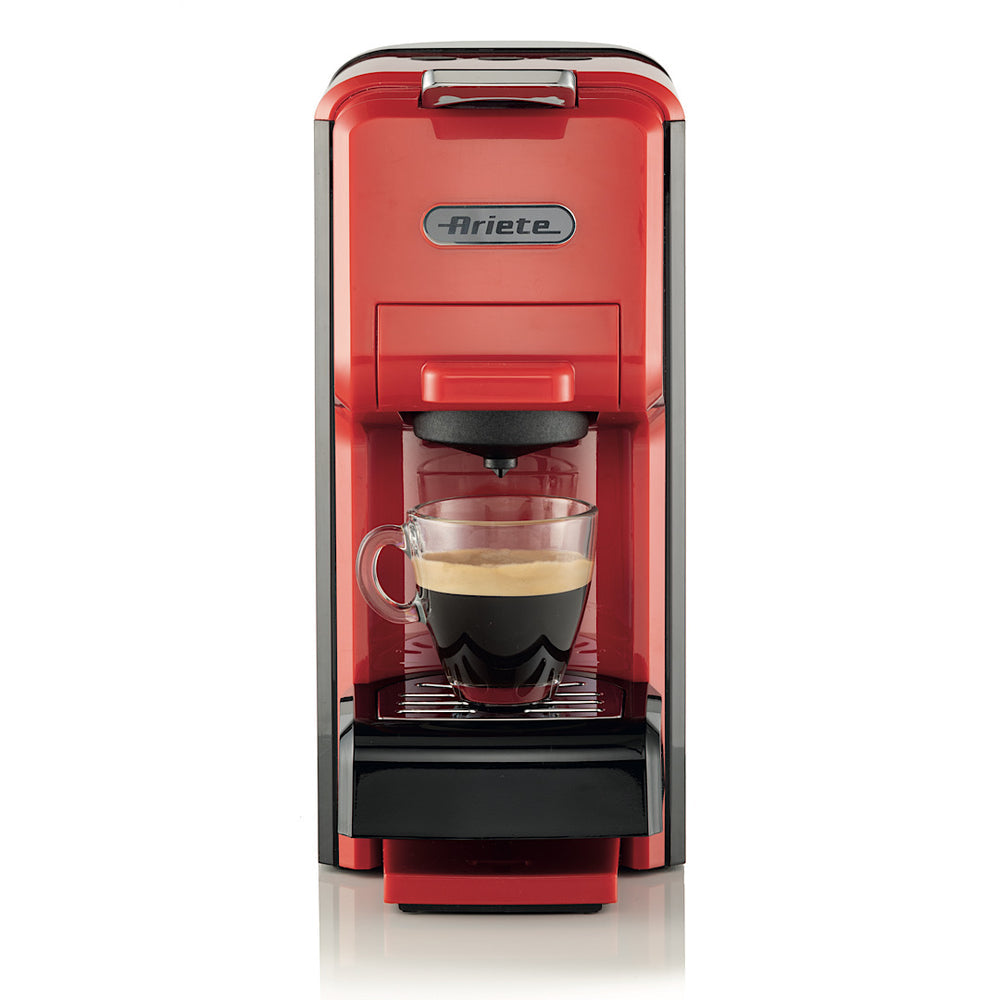 Ariete 3-in-1 Espresso Coffee Machine 19 Bar 1350W Capsule Pod & Powder Compatible