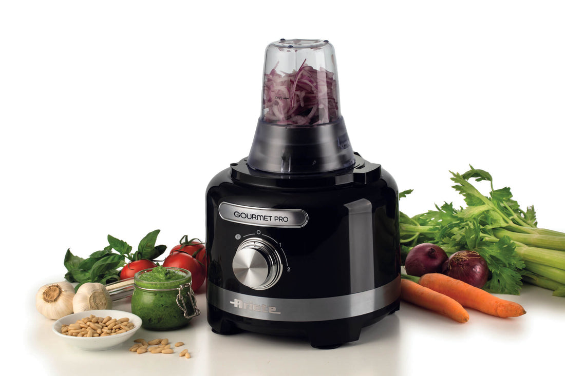 Ariete Moderna Food Processor 1000W 3L Bowl Blender Juicer Slicer