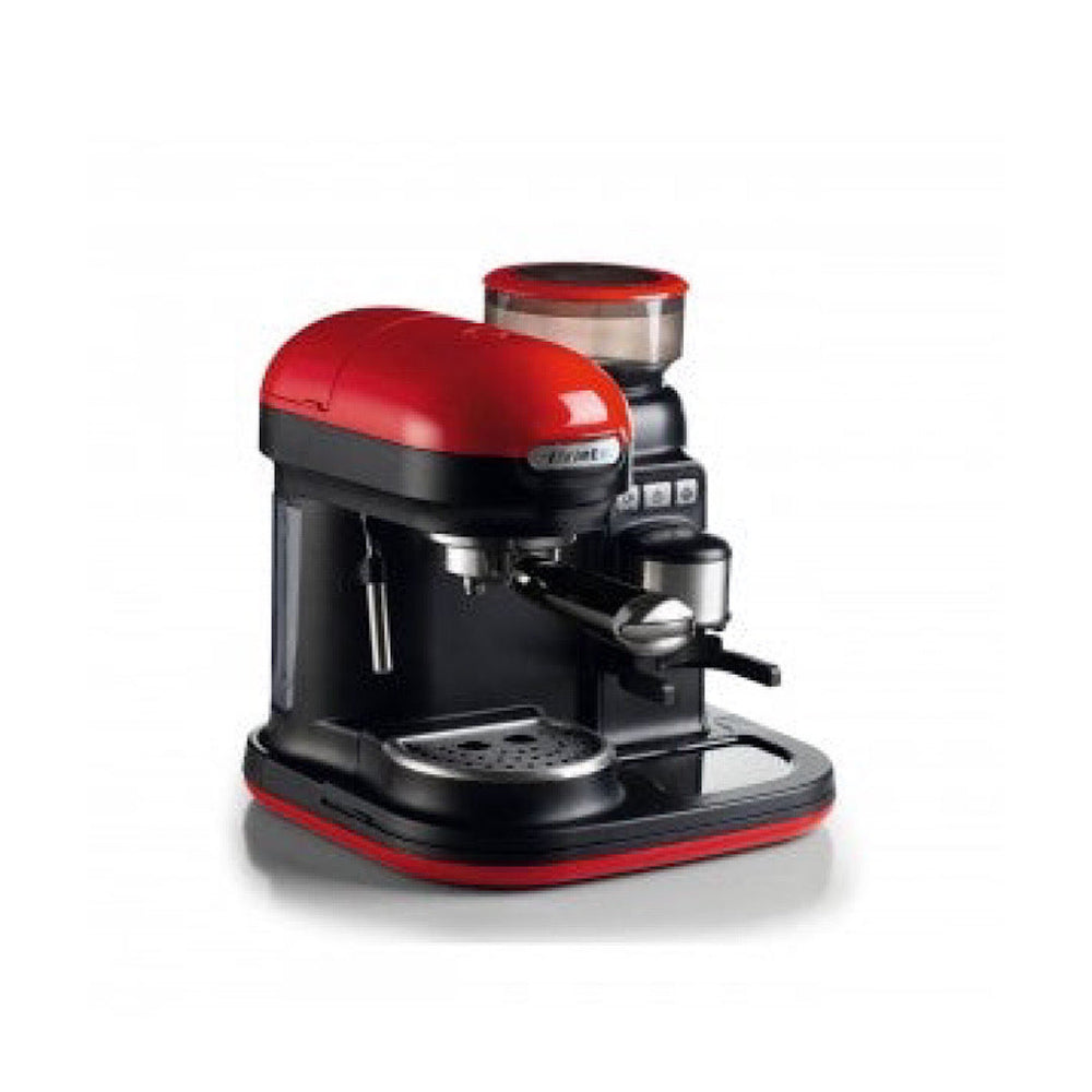 Ariete Moderna Espresso Machine 1000W Built-in Grinder Milk Frother