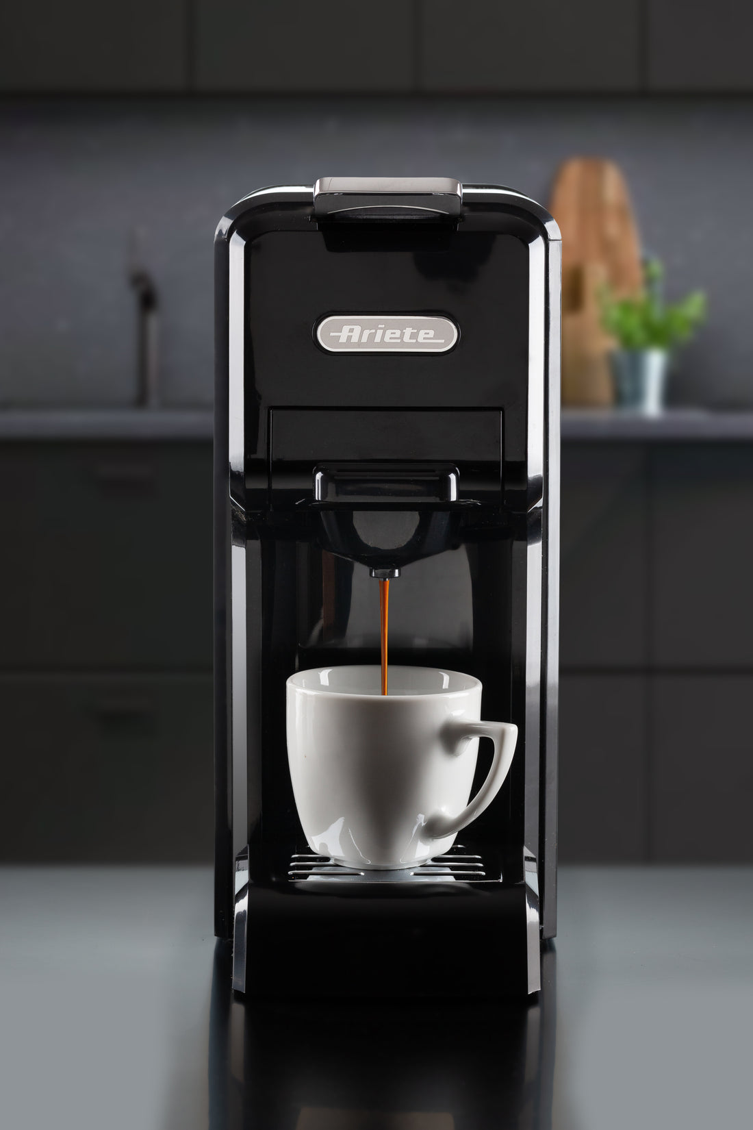 Ariete 3-in-1 Espresso Coffee Machine 19 Bar 1350W Capsule Pod & Powder Compatible