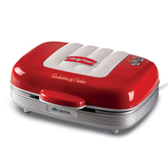 Ariete 1972 Sandwich Maker 3-in-1 Interchangeable Cookie Grill Plates 700W