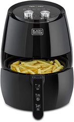 Black+ Decker 4.5L/1.3 Kg - Manual Control Aerofry (Ht)