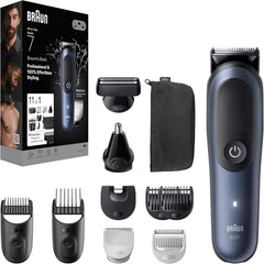 Braun All-In-One Series 7 Aio7540 11-In-1 Trimmer Body Grooming 120M Runtime