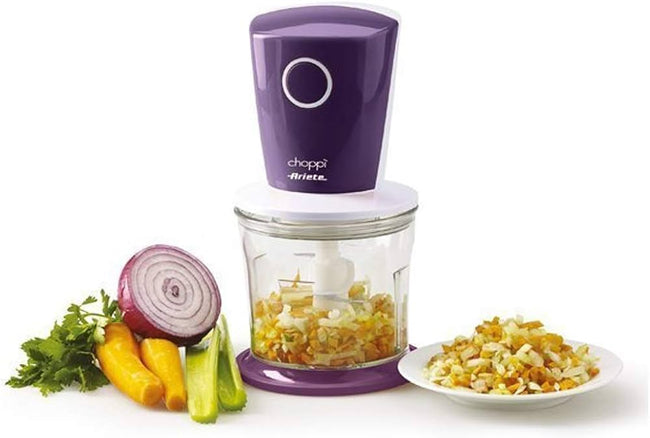 Ariete Mini Food Chopper & Garlic Processor Electric One-Touch Mincer