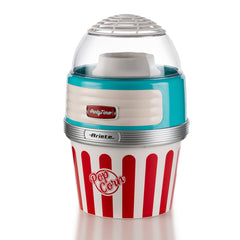 Ariete 2957 Popcorn Party Time XL 1100W Hot Air Oil-Free Popcorn Maker Retro