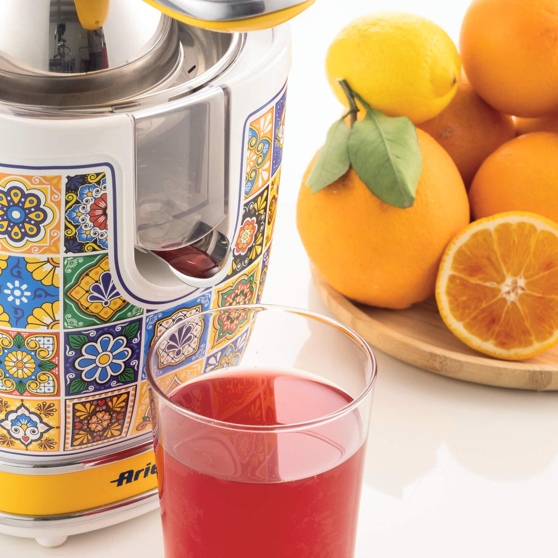 Ariete PRO Citrus Juicer 85W Lever-Press Stainless Steel Cone Positano 413/04