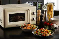 Ariete Vintage Microwave 20L 800W Electric Oven Defrost Function Retro