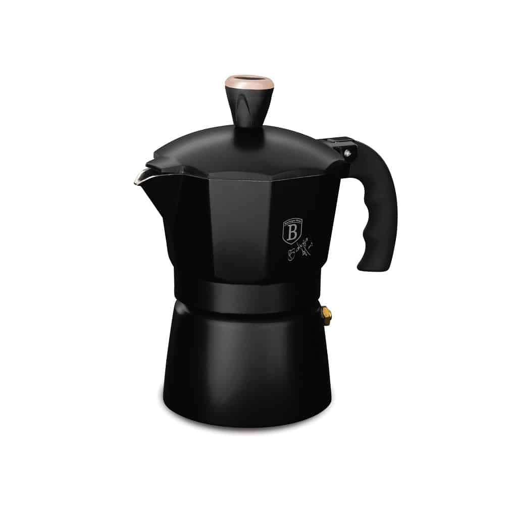 Berlinger Haus Black Rose Coffee Maker Espresso Moka Pot