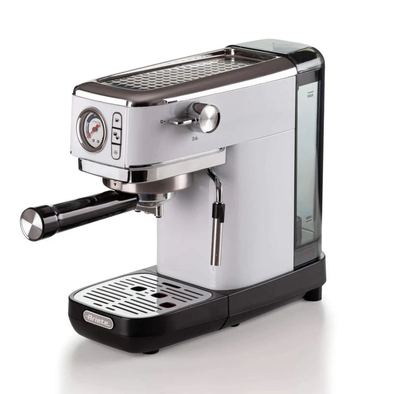 Ariete 1313 Moderna Metal Espresso Maker 1300W 15-Bar Stainless Steel Coffee