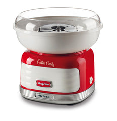 Ariete 2973 Cotton Candy Maker 450W Party Time Retro Style Sugar Floss