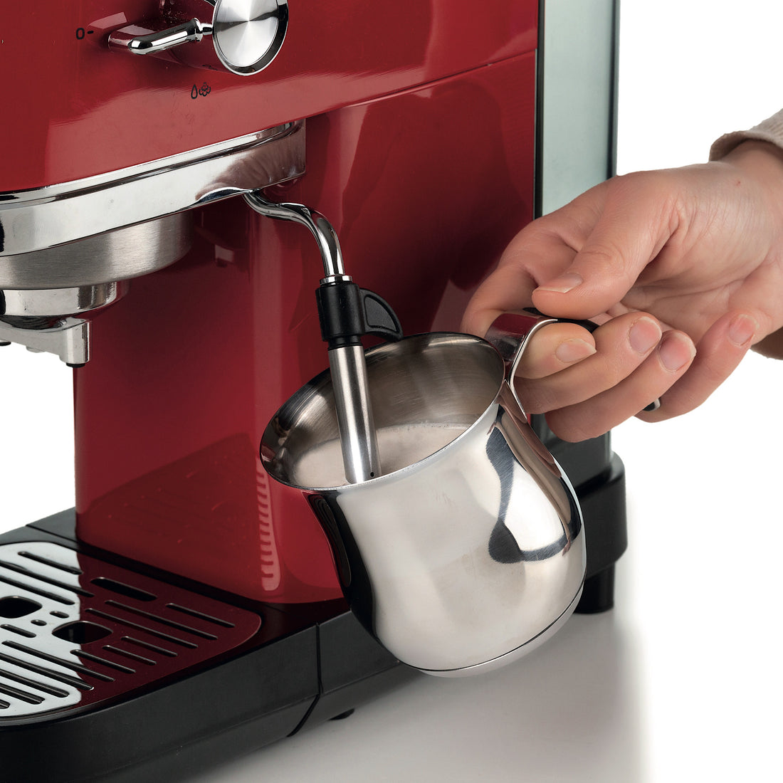 Ariete 1313 Moderna Metal Espresso Maker 1300W 15-Bar Stainless Steel Coffee