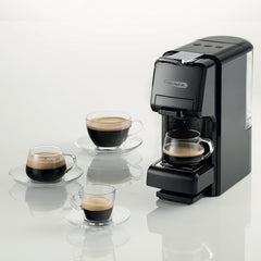 Ariete 3-in-1 Espresso Coffee Machine 19 Bar 1350W Capsule Pod & Powder Compatible