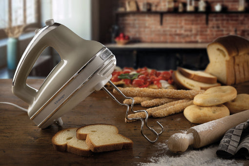 Ariete Vintage Hand Mixer 450W Electric Cake Beater 5 Speeds & Turbo