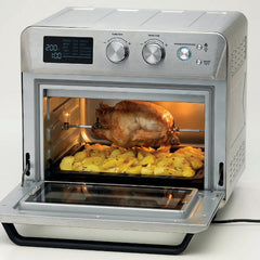 Ariete 25L Air Fryer Oven 15 Programs Rotisserie & Dehydrator Stainless