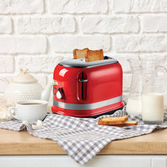 Ariete Moderna Toaster 2-Slice 815W with Sandwich Tongs