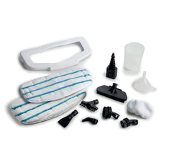 Ariete 10-in-1 Foldable Steam Mop 1500W Multi-Surface Cleaner 4175 Turquoise