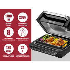 Beper Airfryer/Multicooker 1700W Black