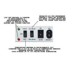 Beper Portable Electric Refrigerator, 24L, Cooling And Heating, 12V Car