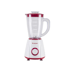 Beper Blender 1.5L Plastic, 4 Stainless Steel Blades, 2 Speeds, And Pulse