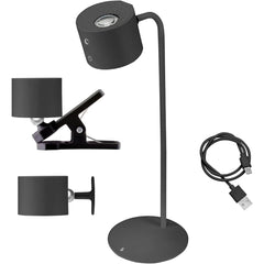 Beper Rechargeable 3In1 Lamp Lumini, Black