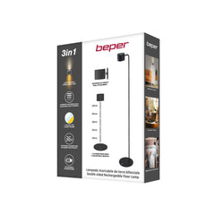 Beper Lumi Rechargeable Lamp, Floor And Table Lamp, Height-Adjustable,