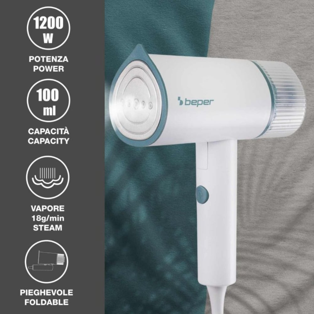 Beper Vertical Garment Steamer 1200W White