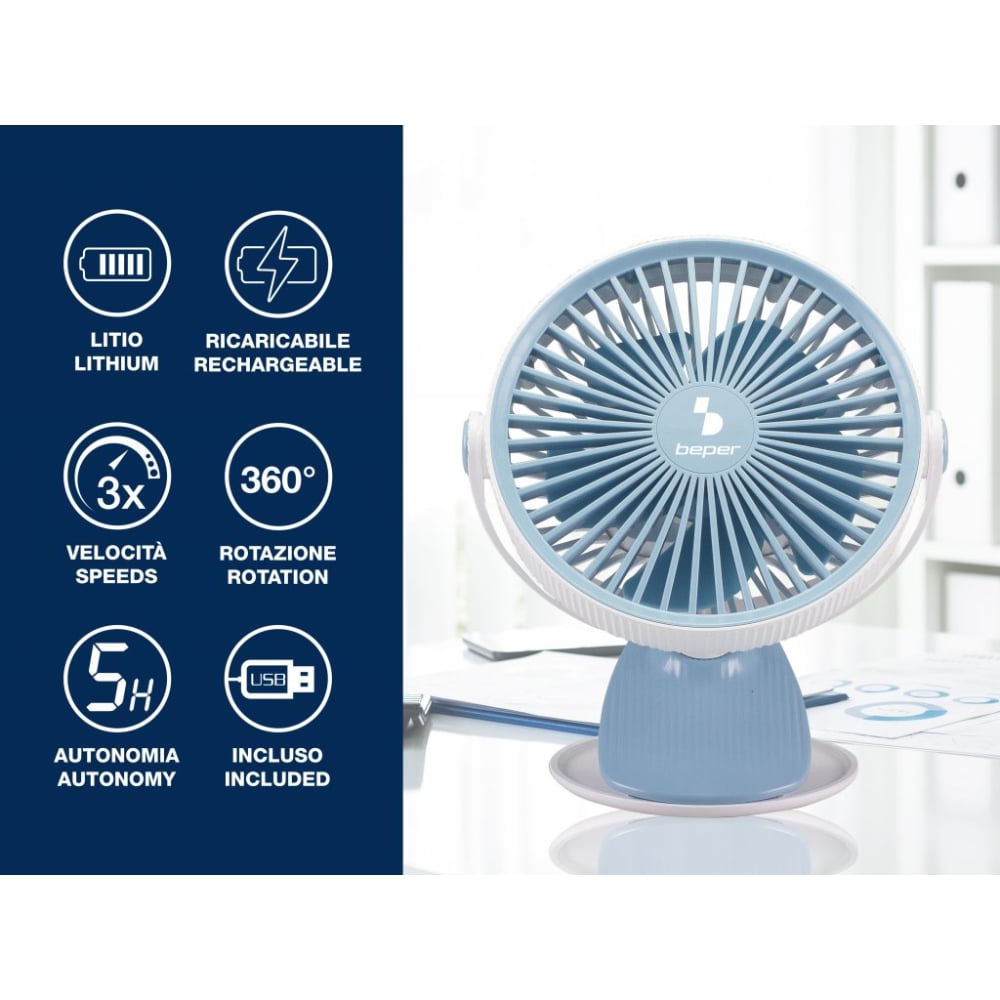 Beper Mini Clip Fan