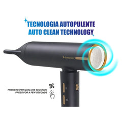 Beper Brushless Motor Hair Dryer, Dc Motor, 1800W, 3 Speeds, 3 Selectable