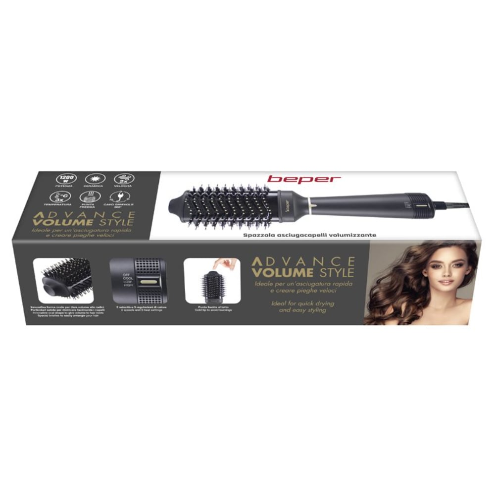 Beper Hair dryer and Volumizer Hot Air Brush