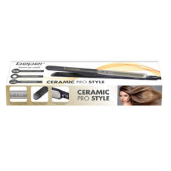Beper Ceramic Hair Straightener, Straightener With 6 Temperature Levels,