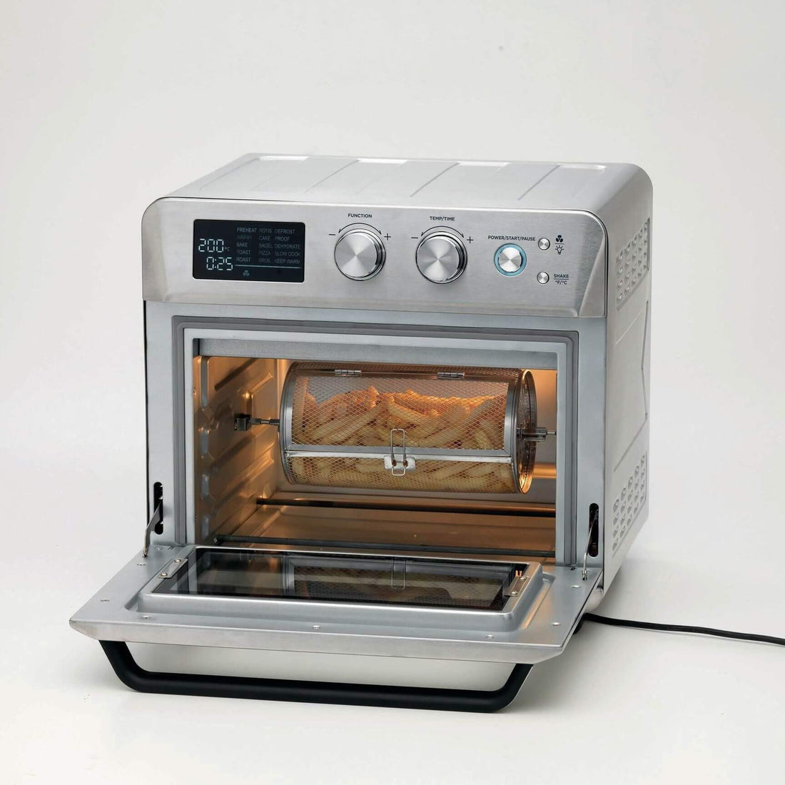 Ariete 25L Air Fryer Oven 15 Programs Rotisserie & Dehydrator Stainless