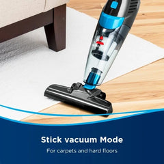 Bissell Featherweight 2024E 3-in-1 Stick Handheld Vacuum 450W Black and Blue