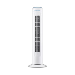 Beper Tower Fan 45 W, Quiet Fan, Height 72 cm, Automatic Oscillation, White