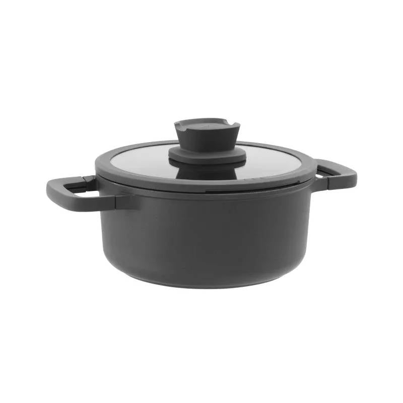 Berghoff Covered Casserole Non-Stick Stone 20 Cm
