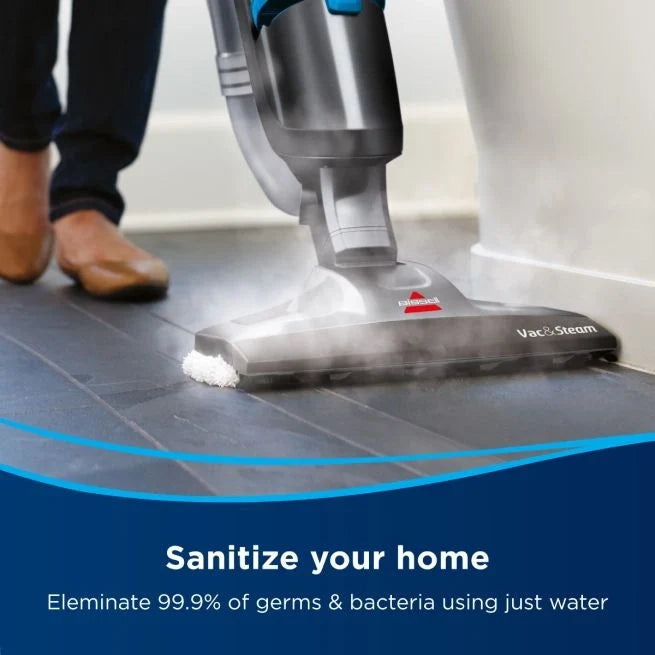 Bissell Vac & Steam 1977E All-in-One Vacuum and Steam Mop Sanitizer 1600W