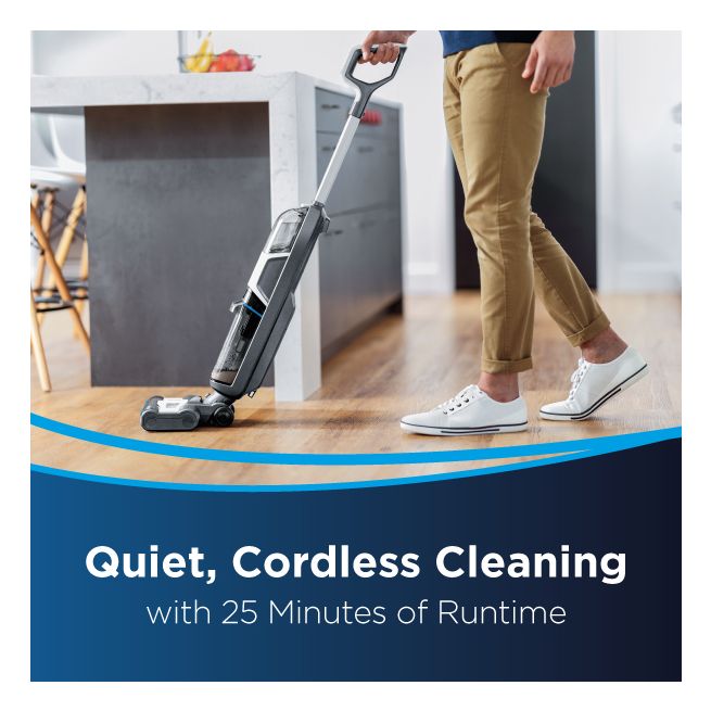 Bissell CrossWave HF3 3598E Cordless Wet & Dry Hard Floor Vacuum Mop 2-in-1