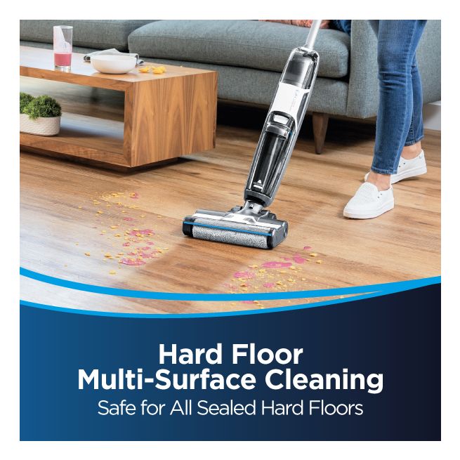 Bissell CrossWave HF3 3598E Cordless Wet & Dry Hard Floor Vacuum Mop 2-in-1