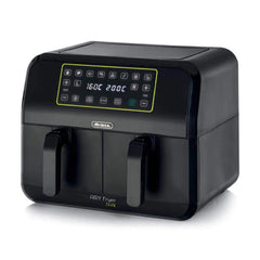 Ariete 8L Dual Basket Air Fryer 1700W Double Zone Healthy Oil Free Fryer