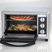 Ariete 30L Electric Oven 1500W Double Glass Insulated Door Oven Bake Silver